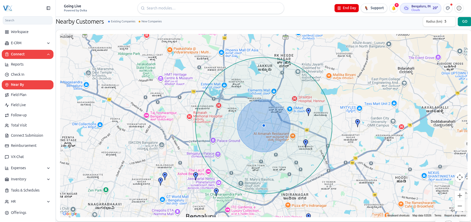 Field work becomes visible — without follow-ups